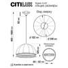 Миниатюра фото подвесной светильник citilux базель cl407025 | 220svet.ru