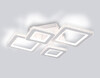 Миниатюра фото потолочная светодиодная люстра с пультом ду ambrella light acrylica fa8878 | 220svet.ru