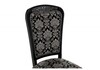 Миниатюра фото стул деревянный клето патина серебро / черный | 220svet.ru