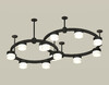 Миниатюра фото потолочный светильник на штанге ambrella light diy spot techno ring xr92221002 | 220svet.ru