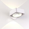 Миниатюра фото настенный светодиодный светильник odeon light paco 3889/6ww | 220svet.ru
