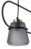 Миниатюра фото подвесной светильник indigo astratto 11016/2p black v000157 | 220svet.ru