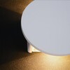 Миниатюра фото настенный светодиодный светильник maytoni parma c123-wl-02-3w-w | 220svet.ru