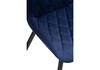 Миниатюра фото стул woodville баодин б/к синий / черный 517116 | 220svet.ru