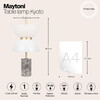 Миниатюра фото настольная светодиодная лампа maytoni memory mod178tl-l11gr3k | 220svet.ru