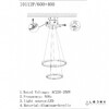 Миниатюра фото подвесной светодиодный светильник iledex 10112p/2-39w-3000k (6/4) br | 220svet.ru