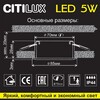 Миниатюра фото встраиваемый светодиодный светильник citilux акви cld008013 | 220svet.ru