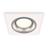 Миниатюра фото комплект встраиваемого светильника ambrella light techno spot xc7631004 swh/mch белый песок/хром матовый (c7631, n7013) | 220svet.ru