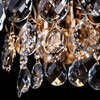 Миниатюра фото бра eurosvet crystal 10081/2 золото/прозрачный хрусталь strotskis | 220svet.ru