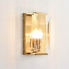Миниатюра фото настенный светильник harlow crystal 1a gold | 220svet.ru
