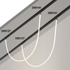 Миниатюра фото трековый гибкий светильник для низковольтного шинопровода flum novotech ramo 359137 черный | 220svet.ru