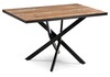 Миниатюра фото стол деревянный стол дэй дуб юкон / черный | 220svet.ru