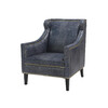 Миниатюра фото кресло roomers c0175-1d/blue #a75 | 220svet.ru