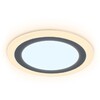 Миниатюра фото встраиваемый светодиодный светильник ambrella light downlight dcr373 | 220svet.ru