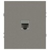 Миниатюра фото розетка эра arktik 16-3107-07 информационная rj45 титан б0070480 | 220svet.ru