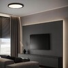 Миниатюра фото потолочный светодиодный светильник loft it extraslim 10227/40 black | 220svet.ru