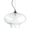 Миниатюра фото подвесной светильник ideal lux bistro sp1 round trasparente | 220svet.ru