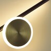 Миниатюра фото настенный светильник odeon light stilo 6601/24wl черный | 220svet.ru