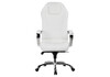 Миниатюра фото компьютерное кресло woodville damian white / satin chrome 15429 | 220svet.ru