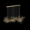 Миниатюра фото подвесная люстра crystal lux garden sp3х3 l1200 gold | 220svet.ru