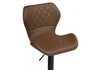 Миниатюра фото барный стул woodville porch brown / black 15816 | 220svet.ru