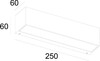Миниатюра фото уличный настенный светодиодный светильник deko-light linear i single 731135 | 220svet.ru