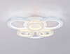 Миниатюра фото потолочная светодиодная люстра с пультом ду ambrella light  acrylica fa8872 | 220svet.ru