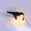 Миниатюра фото настенный светильник bird lamp black looking right | 220svet.ru