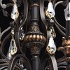 Миниатюра фото подвесная люстра chiaro версаче 254018608 | 220svet.ru