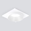 Миниатюра фото встраиваемый светильник elektrostandard 116 mr16 белый 4690389175244 | 220svet.ru