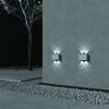 Миниатюра фото уличный настенный светодиодный светильник maytoni show o433wl-l4w3k | 220svet.ru