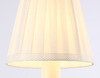 Миниатюра фото настенный светильник с абажуром и хрусталем ambrella light tr4562 | 220svet.ru