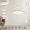 Миниатюра фото люстра-вентилятор mantra slim fan 9007 | 220svet.ru