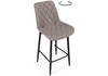 Миниатюра фото барный стул woodville баодин к б/к крутящийся латте / черный 520610 | 220svet.ru