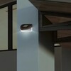 Миниатюра фото архитектурный настенный светодиодный светильник duwi solar led на солнеч. бат. с датчиком света 24298 7 | 220svet.ru