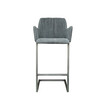 Миниатюра фото стул барный стив roomers furniture steve barstool/graphite66 | 220svet.ru