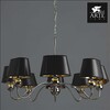 Миниатюра фото подвесная люстра arte lamp turandot a4011lm-8cc | 220svet.ru