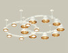 Миниатюра фото потолочный светильник на штанге ambrella light diy spot techno ring xr92211110 | 220svet.ru