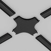 Миниатюра фото коннектор x-образный  maytoni technical radity tra084cx-11b | 220svet.ru