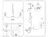 Миниатюра фото подвесная люстра ambrella light lh57091 lh57093 | 220svet.ru