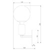 Миниатюра фото бра eurosvet 50251/1 белый | 220svet.ru