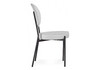 Миниатюра фото стул на металлокаркасе woodville ройс серый / черный 584279 | 220svet.ru