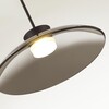 Миниатюра фото подвесной светодиодный светильник odeon light saucer 5055/9l черный | 220svet.ru