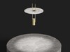 Миниатюра фото подвесной светильник delight collection 26507p/1 brass / white alabaster | 220svet.ru