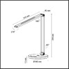 Миниатюра фото настольная лампа odeon light uma 4387/7tl | 220svet.ru