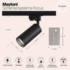 Миниатюра фото трековый светильник maytoni track tr004-1-gu10-b | 220svet.ru