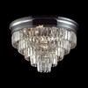Миниатюра фото потолочная люстра lumion zaha 8266/8c хром | 220svet.ru