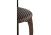 Миниатюра фото стул деревянный валери орех / коричневый | 220svet.ru