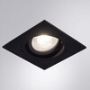 Миниатюра фото встраиваемый светильник arte lamp tarf a2178pl-1bk | 220svet.ru