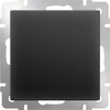 Миниатюра фото выключатель werkel одноклавишный черный матовый w1110008 4690389156588 | 220svet.ru